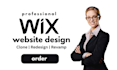 redesign revamp copy or clone your website on wix professionally