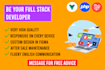 be your laravel full stack developer