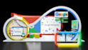 design your 3d exhibition booth design, stall, kiosk design, stand