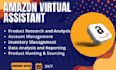 be your expert amazon fba virtual assistant