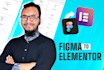 perfectly convert figma to elementor pro