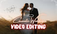 do cinematic wedding video editing