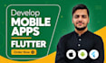 do mobile app development, android and ios app development as flutter developer
