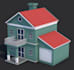 do create low poly 3d enviroment