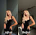 color correction and background replacement
