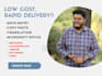 do data entry, translations, lead generation, canva design, logo,poster design