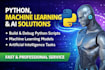 build and debug python scripts, ai models, and machine learning tasks