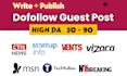 write and publish guest post on publicistpaper, whoen  with dofollow backlinks