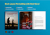 design or layout book interior, book cover and ebook