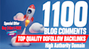 create high domain authority blog comment backlinks