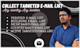 collect verified email list databases by location and profession as required