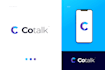 design a creative and modern tech, software, platform, saas logo