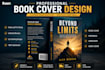 design book cover design, ebook cover, amazon kdp book cover