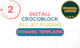 install all crocoblock plugins with dynamic templates in just 2 hours
