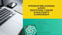 manually edit and paraphrase your ai written content