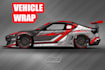 create professional car wrap and racing car wrap