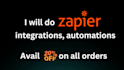 do zapier integration, zapier automation, zaps handling