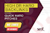 provide you haro backlinks by manual pitches