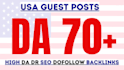 publish USA guest post on high da   site with dofollowbacklink