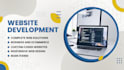 design and develop website using HTML, CSS, and javascript