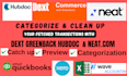 do ecommerce bookkeeping using dext greenback a2x in qb xero