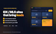 build a real estate website with idx mls listings that generates seller leads