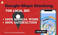 do google map stacking for local SEO 3 pack map ranking