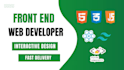 be your reactjs html css front end web developer