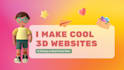 make interactive 3d websites with three js, r3f, react, next js