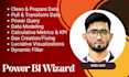 create ,modify and fix power bi dashboard