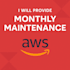 keep your AWS infrastrucrure stable and monitored monthly