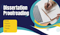 proofread your masters dissertation or thesis