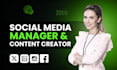 be your saas, fintech, ai socai media manager for your project
