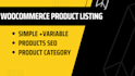upload products into your wordpress woocommerce website