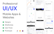 design website UI UX dashboard app design figma