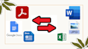 pdf to word conversion, formatting and more