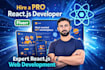 develop frontend in reactjs and nextjs