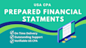 us CPA prepared financial statements