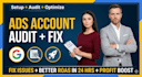 audit and fix your google ads account for better roas in 24 hours