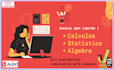 teach you basic mathematics, statistics, calculus and algebra
