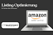 fix and optimized your amazon seller listing