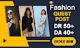 do submit high authority website fashion guest post