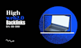 provide web 2 0 backlinks with high da