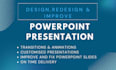 redesign and improve powerpoint presentations