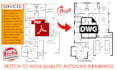 design your architectural floor plan using sketch drawing
