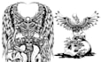 do cool hand drawn black and white ink illustrations