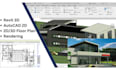 make 3d, 2d floor plan ,3d rendering in revit, autocad