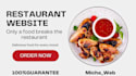 set up wordpress landing page design restaurant website
