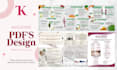 design awesome PDF, flyer, trifold, ebook