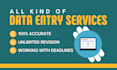 be your 3 hours unique data entry expert, web research, and admin support
